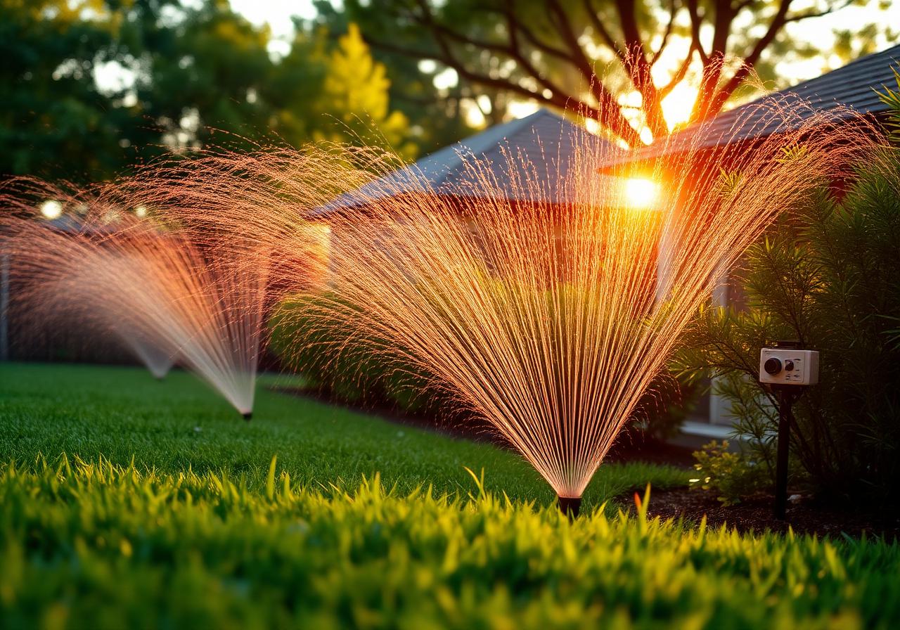 Smart landscape irrigation